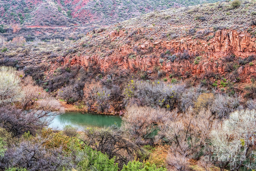  Desert Canyon River Photograph by Pamela Dunn-Parrish