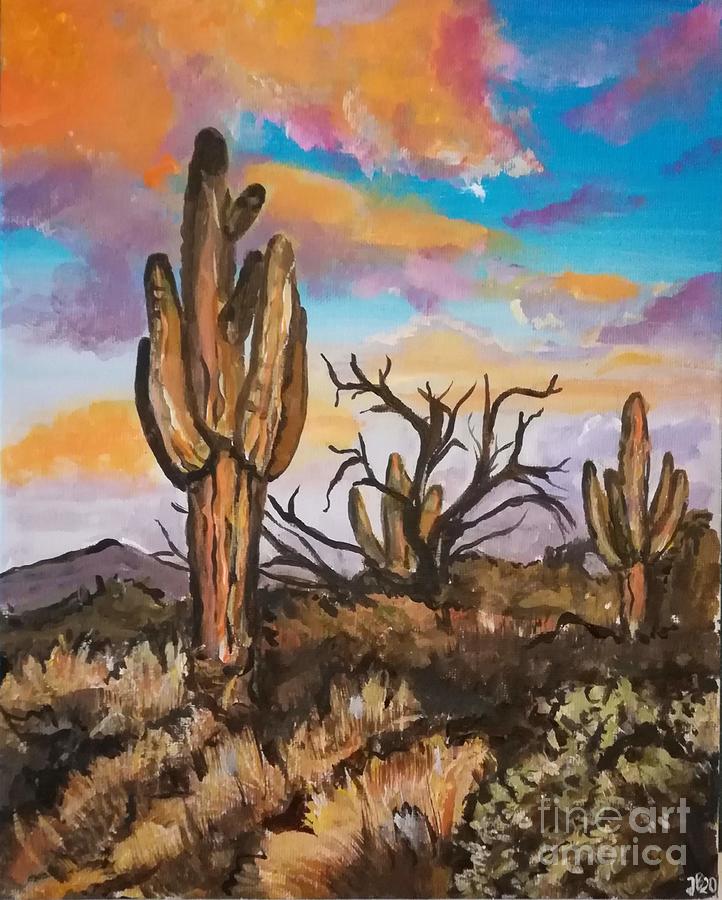 Desert Dreaming Painting by Judith Behnk - Fine Art America