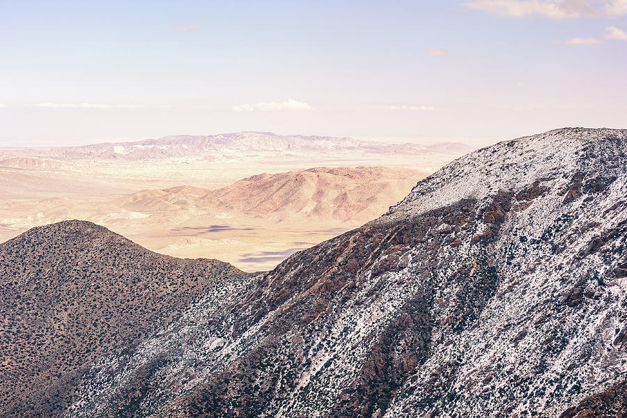 Mountain Photograph - Desert Dreams from Snowy Ridges by Alexander Kunz