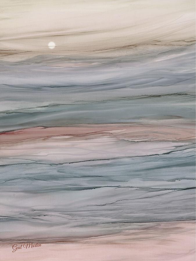 Desert Dusk Painting by Gail Marten
