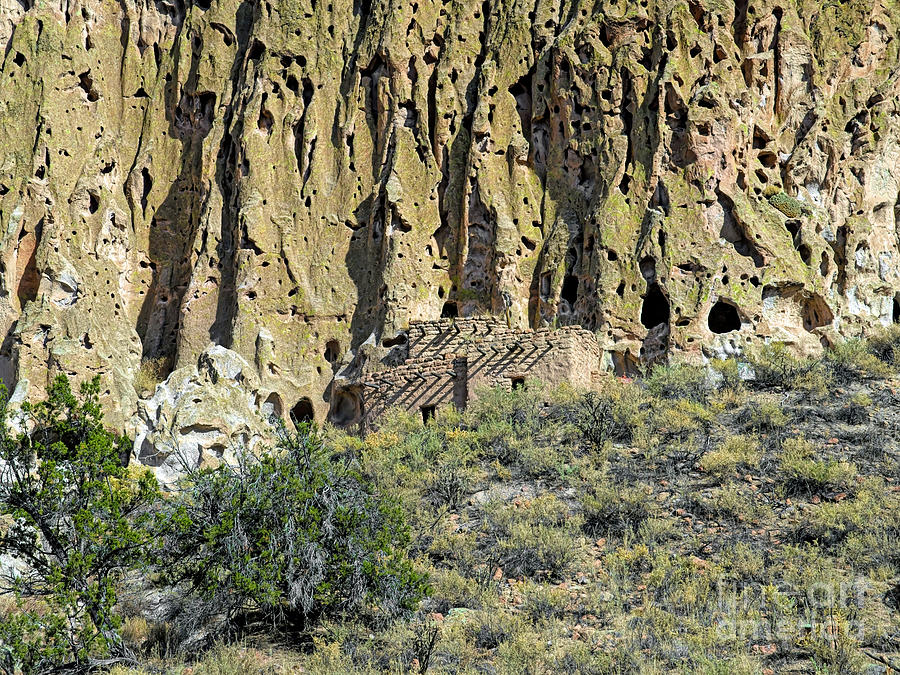 Bandelier National Monument Photograph - Desert Dwelling by Jon Burch Photography