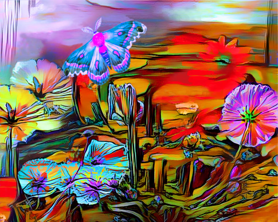 Desert Flowers - Abstract Photograph