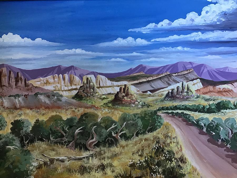 Desert Glory Painting by Barbara Prestridge