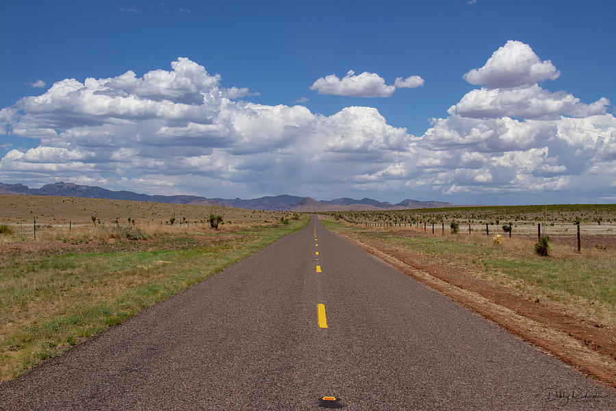 Desert Highway Photograph by Debby Richards