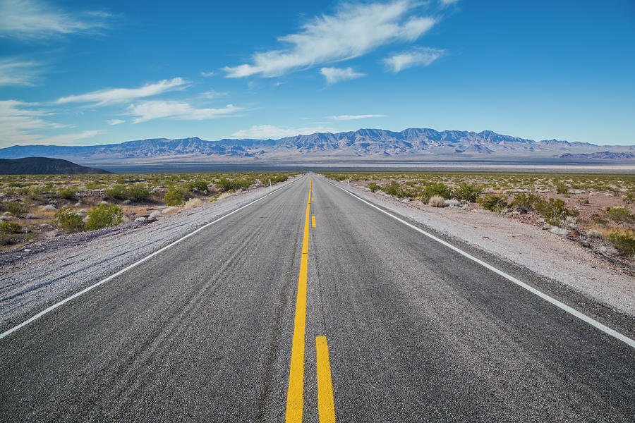 Desert Highway Photograph by Scott Prokop - Pixels