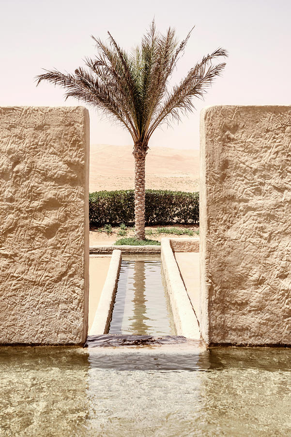 Desert Home - Between Two Walls Photograph by Philippe HUGONNARD
