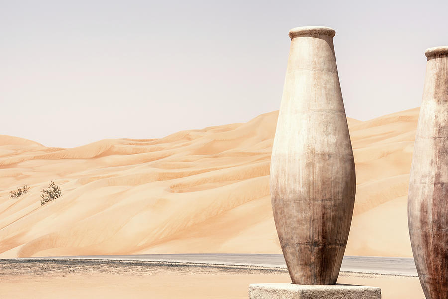 Desert Home - Dune Jars Photograph by Philippe HUGONNARD