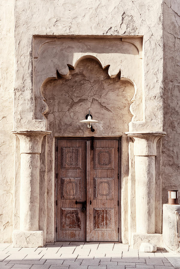 Desert Home - Entrance Photograph by Philippe HUGONNARD