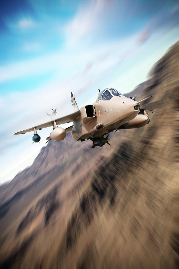 Desert Jag Digital Art by Airpower Art