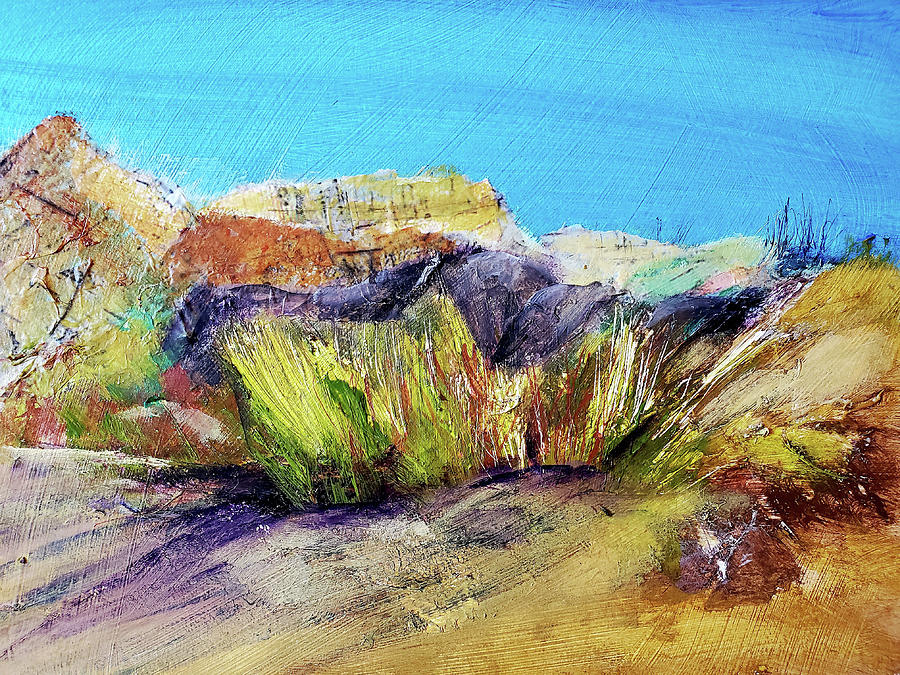Desert Landscape Colors Painting