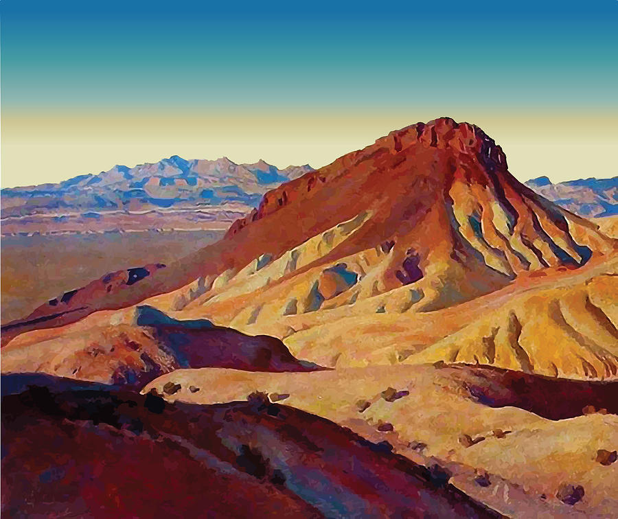 Desert Landscape Digital Art by Gary Grayson