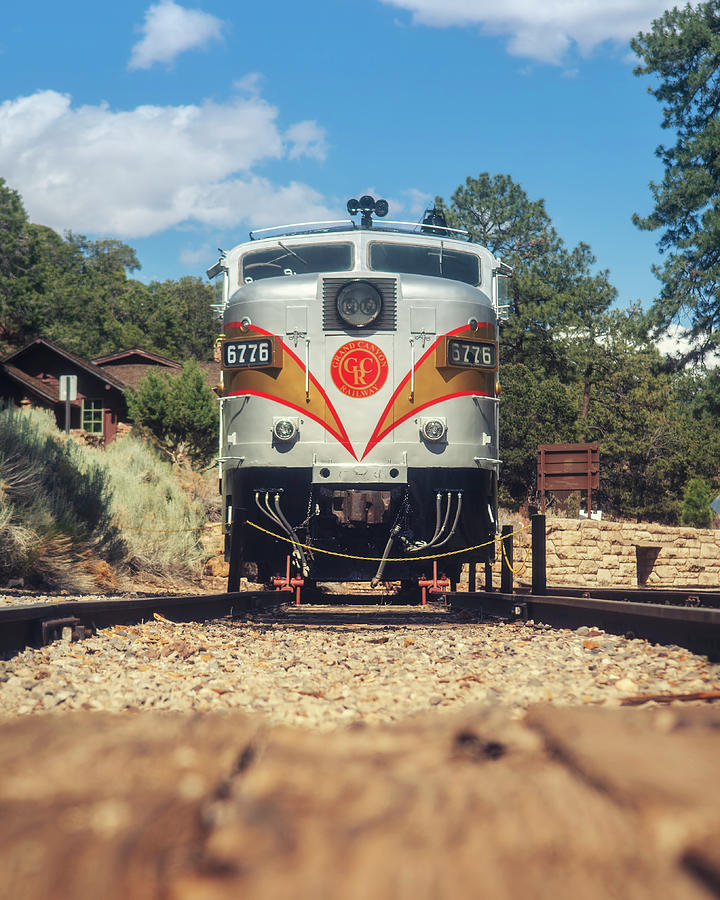 Desert Locomotive Photograph by Ray Devlin