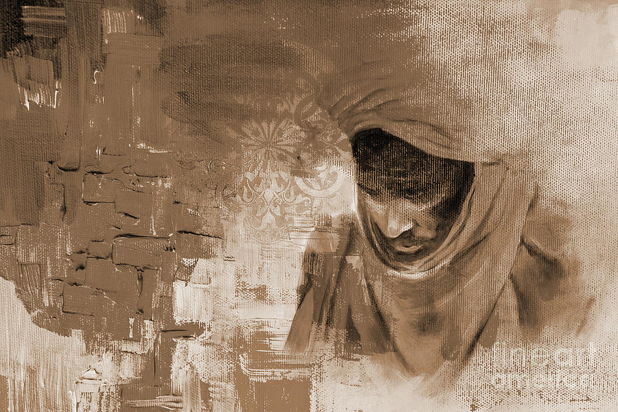 Desert man art  Painting by Gull G