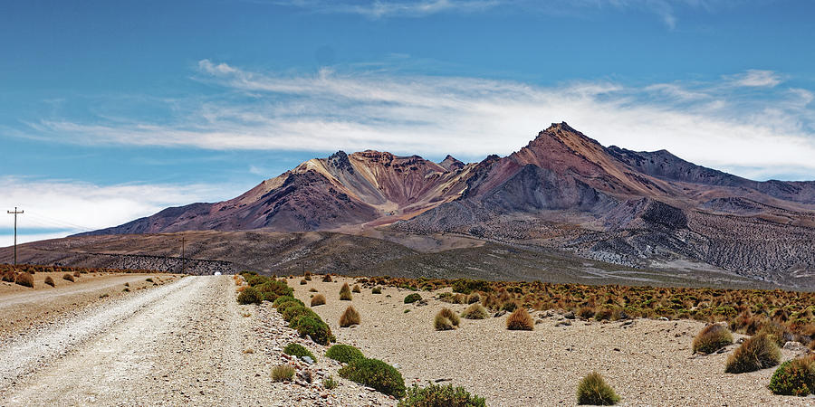 Desert Mountains Photograph by Ron Dubin