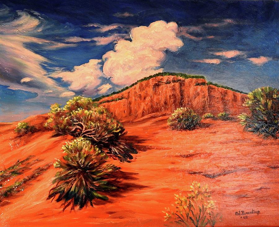 Desert Peace Painting by Ed Breeding