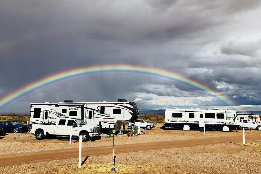 Desert Rainbow Arizona Photograph by Tatiana Travelways