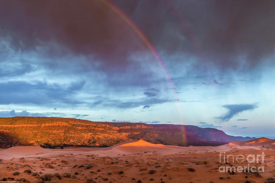 Desert Rainbow Photograph