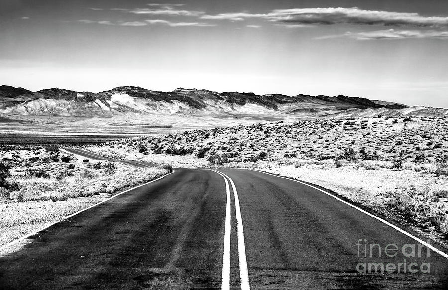 Desert Road at the Valley of Fire Photograph by John Rizzuto