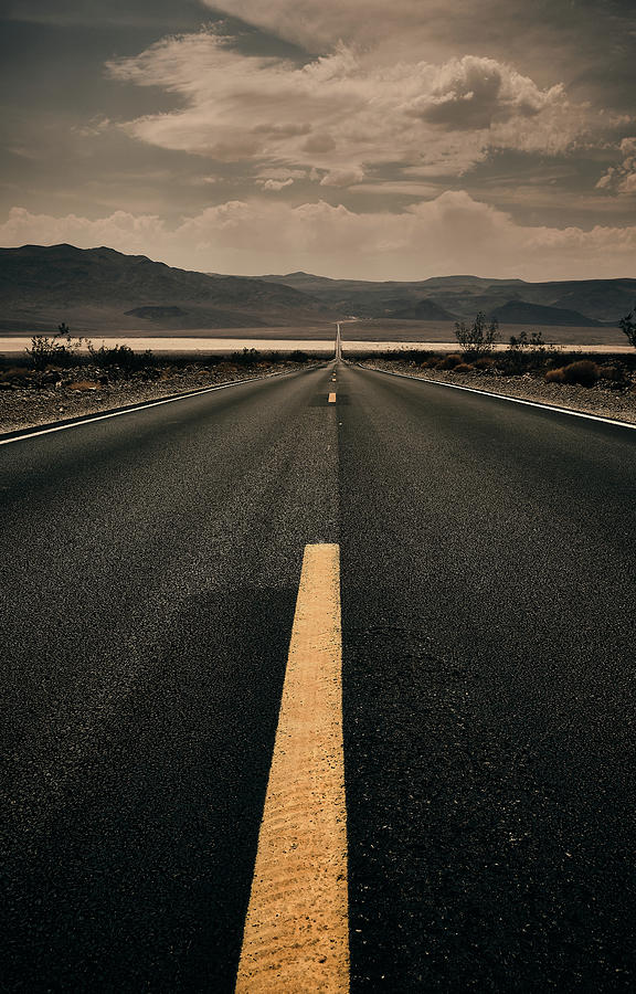 Desert Road Photograph By Daniel Coffey - Fine Art America