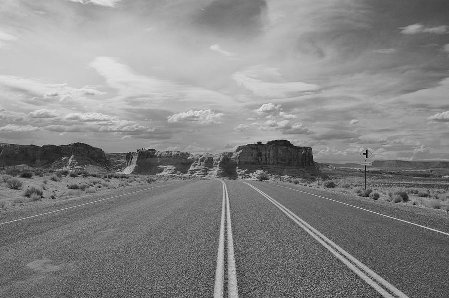 Desert Road Photograph by Joe Burns