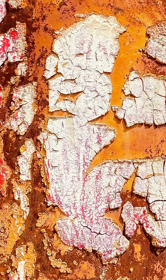 Desert Southwest Warmth Rust Abstract Photograph by Carla Parris