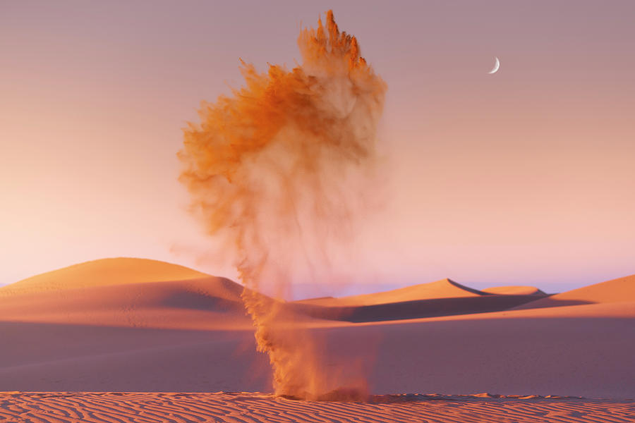 Desert spirit 4 Photograph by Giovanni Allievi