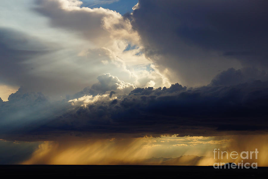 Desert storm 2 Photograph by Ken Kvamme