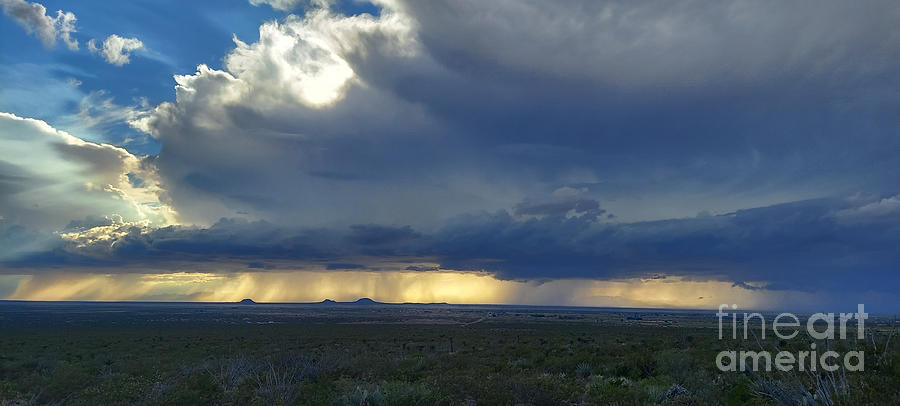 Desert Storm Photograph by Ken Kvamme