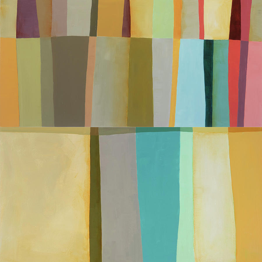 Pattern Digital Art - Desert Stripe Composite #10 by Jane Davies