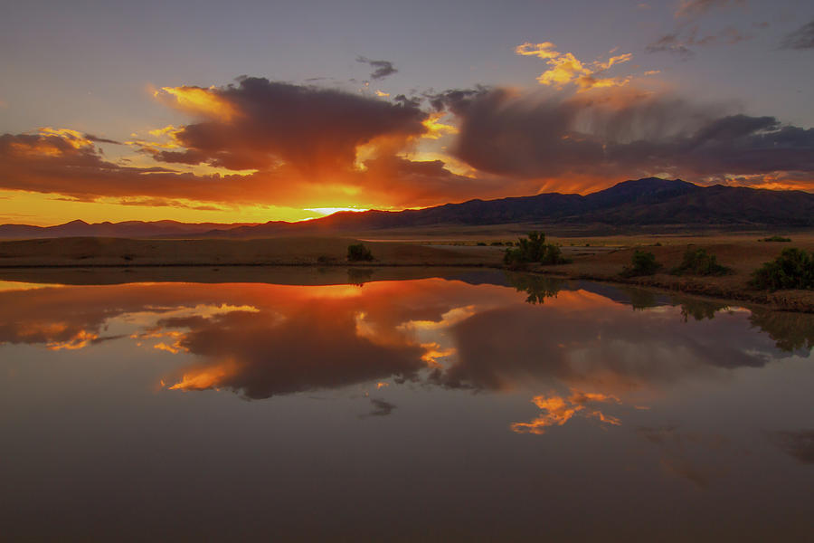 Desert Sunrise Photograph by Kent Keller