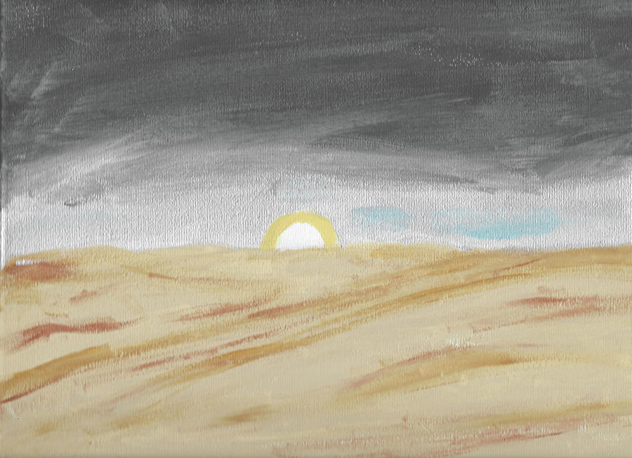 Desert Sunrise Painting by Michele Wilson
