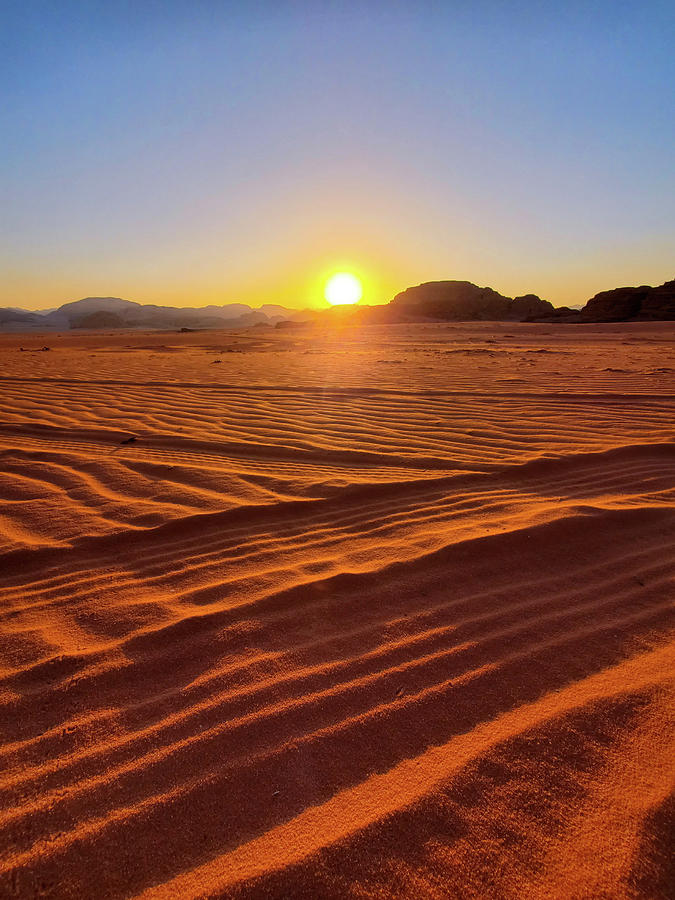 Desert Sunset Photograph by Andrea Whitaker