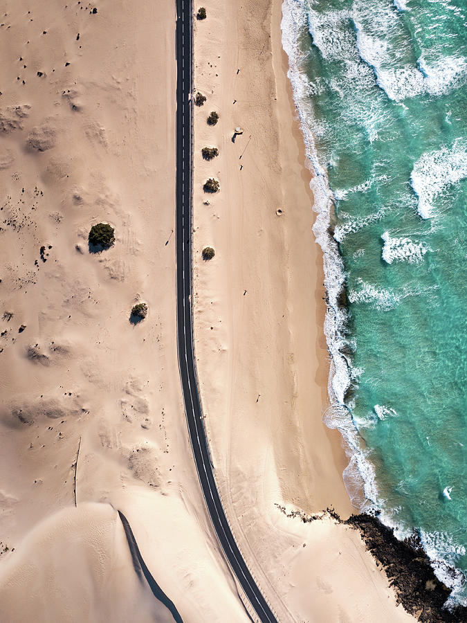 Desert to Ocean Highway Photograph by Francesco Riccardo Iacomino