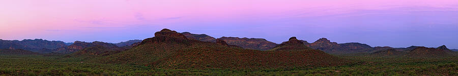 Desert Twilight Photograph by Rick Furmanek