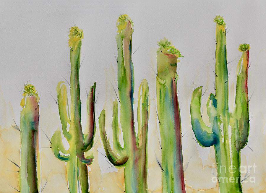 Desert View Painting by Carrie Godwin
