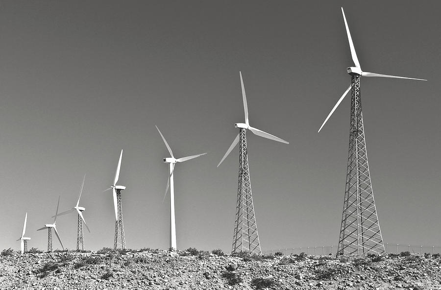 Desert windmills Photograph by Eyes Of CC