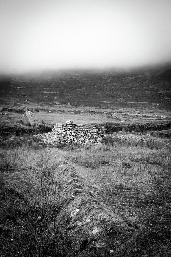 Deserted Village BW 1 Photograph by Mark Callanan