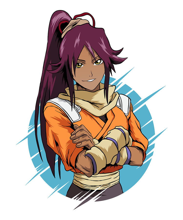 Design Bleach Yoruichi Shihoin Drawing by Anime-Video Game - Pixels