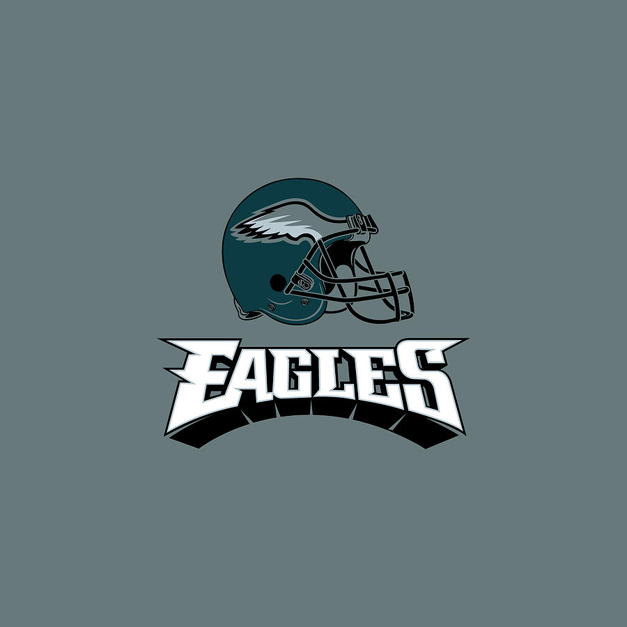 Design Helmet Of Philadelphia Eagles Logo Digital Art by Bella Leffler