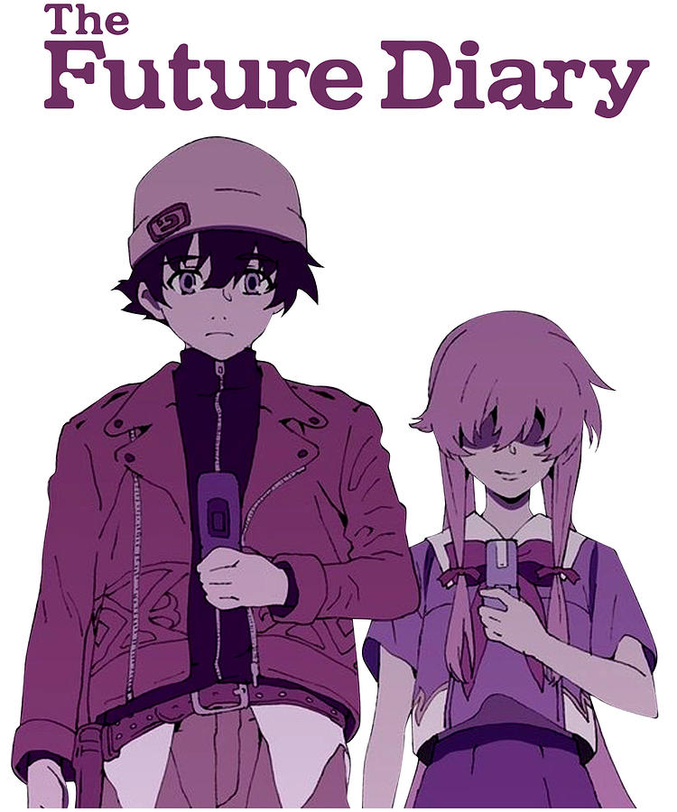 Design Yuno And Yuki Art Future Diary Anime Gifts For Fans Drawing by ...