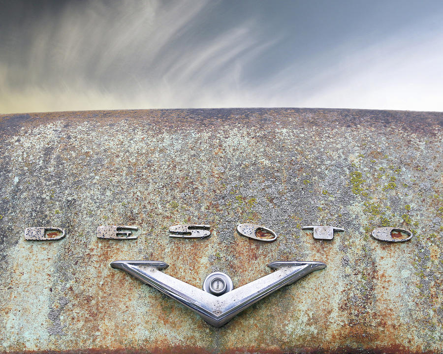 Desoto Decklid Photograph by Christopher McKenzie