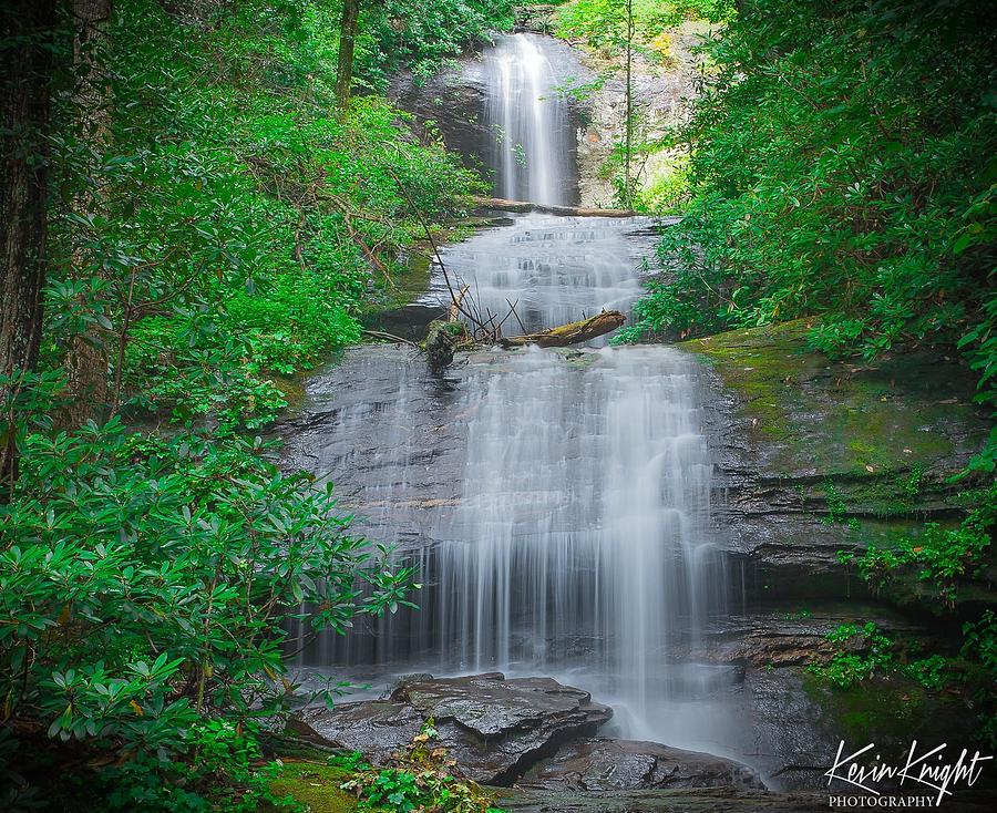 Desoto Falls Digital Art By Kevin Knight Fine Art America