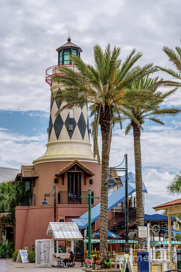 Destin Harbor Lighthouse Photograph by Jennifer White - Fine Art America