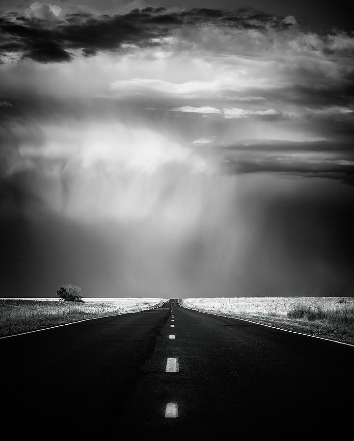 Destination Unknown BW Photograph by Kevin Schwalbe
