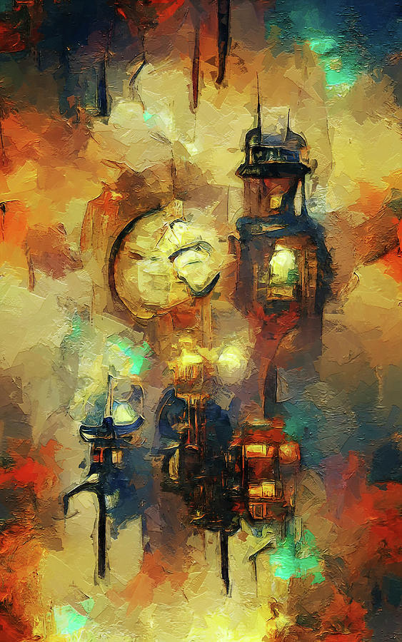 Destiny Of Time Painting by Dan Sproul