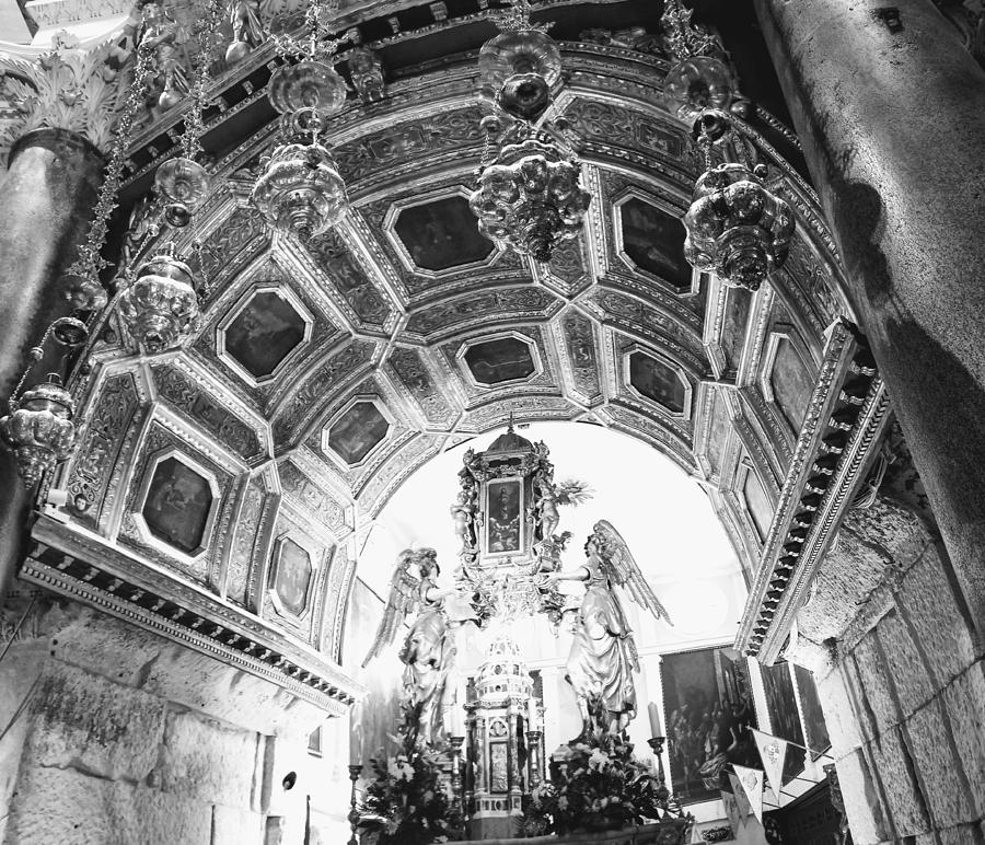 Detail of a Croatian Church Photograph by Annalisa Rivera-Franz