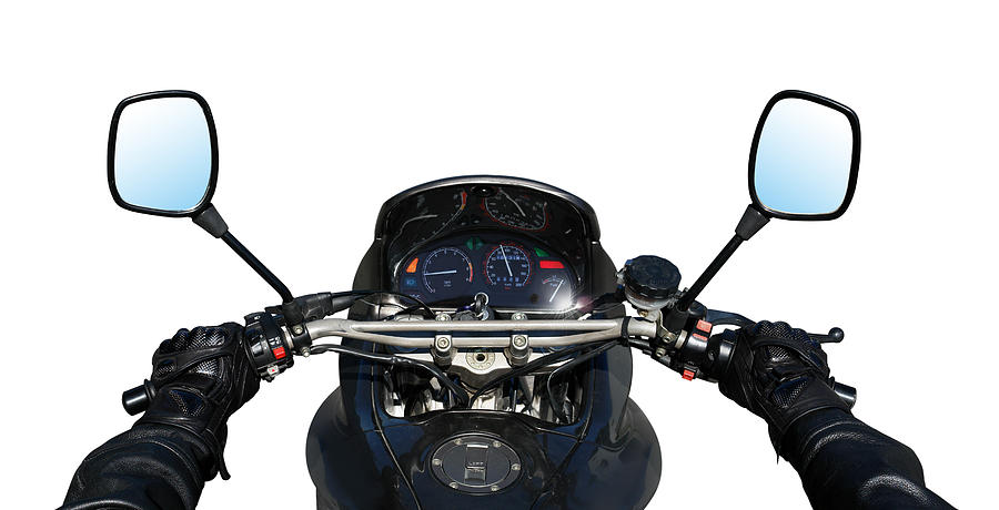 Detail Of Motorbike Photograph by Narvikk