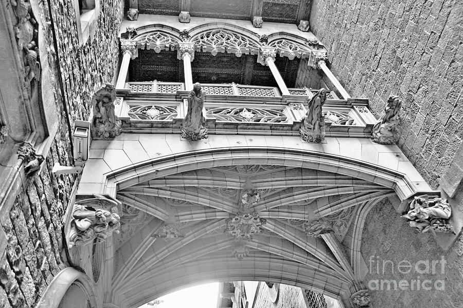 Detail of Pont del Bisbe - Barcelona, Spain Photograph by Stefano Senise Detail of Pont del Bisbe - Barcelona, Spain Photograph by Stefano Senise