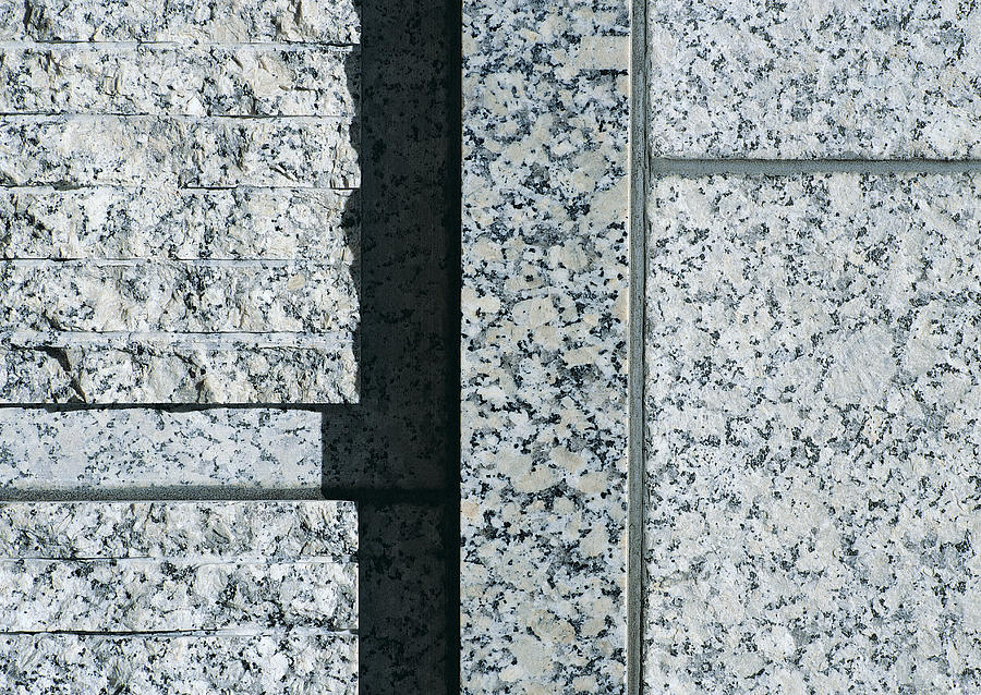Detail of stone facade Photograph by Tony Weller
