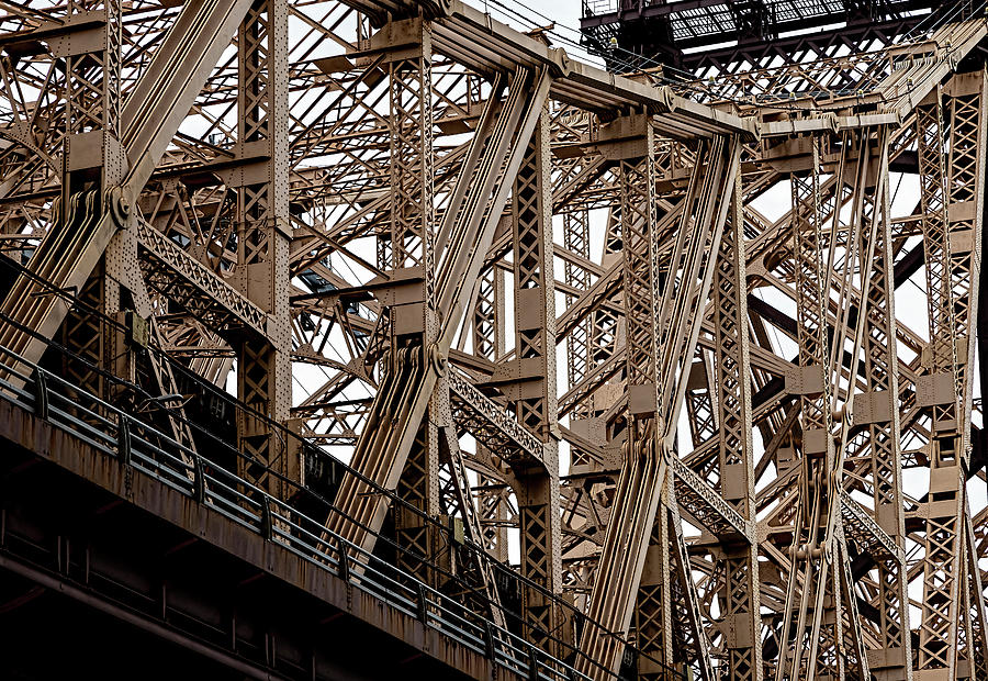 Detail Of The 59th Street Bridge Photograph